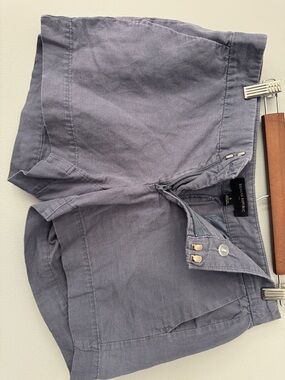 Banana Republic Women’s Gray Linen-Blend Shorts